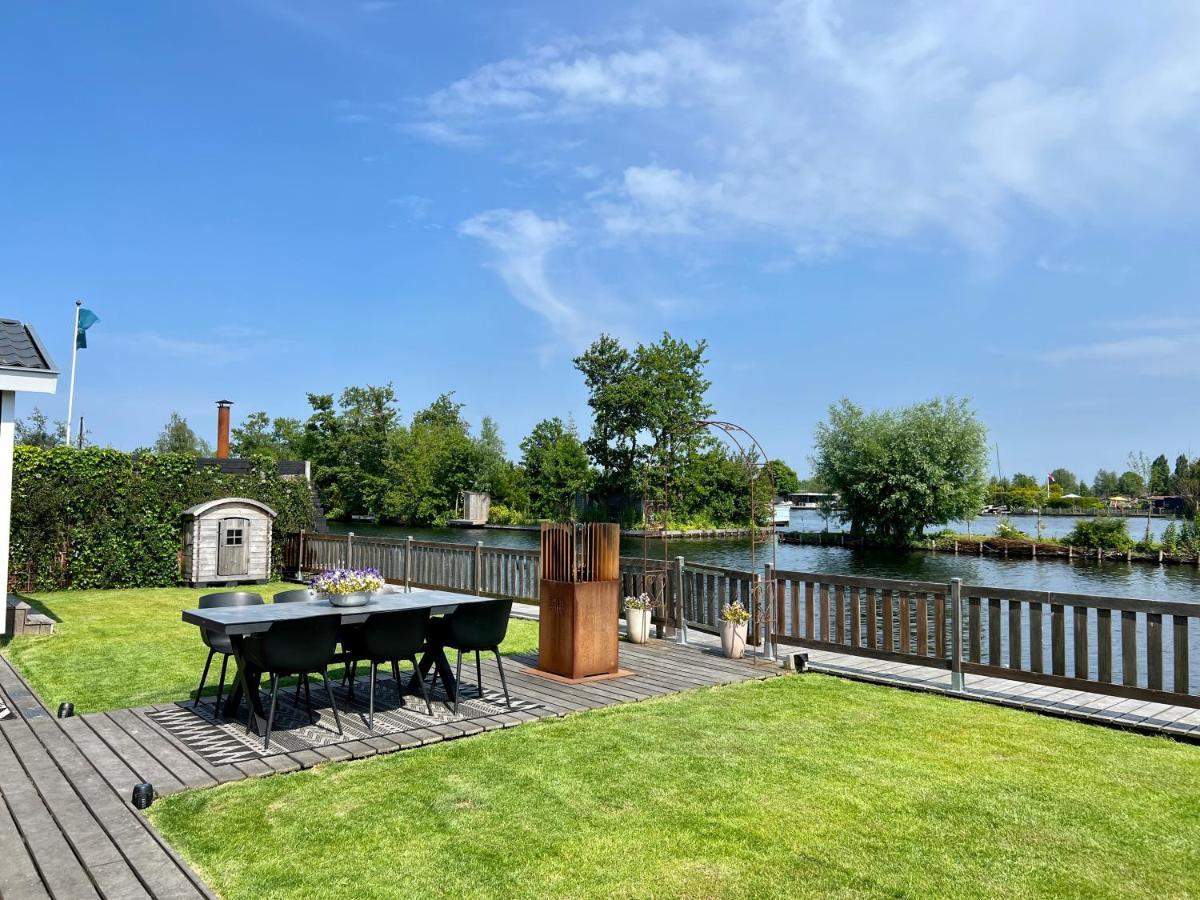 New - Private Residence With Sauna - On A Lake Near Amsterdam Vinkeveen Kültér fotó