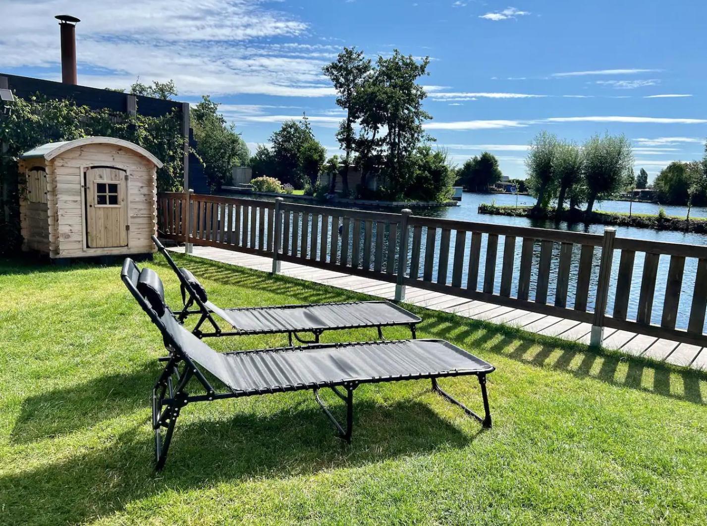 New - Private Residence With Sauna - On A Lake Near Amsterdam Vinkeveen Kültér fotó
